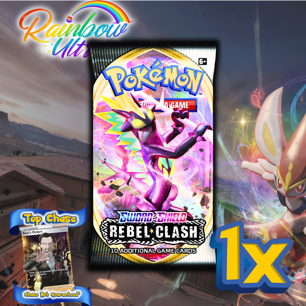 Rebel Clash Booster Pack | Pokemon Trading Card Game | SWSH02: Rebel Clash Brand: POKEMON