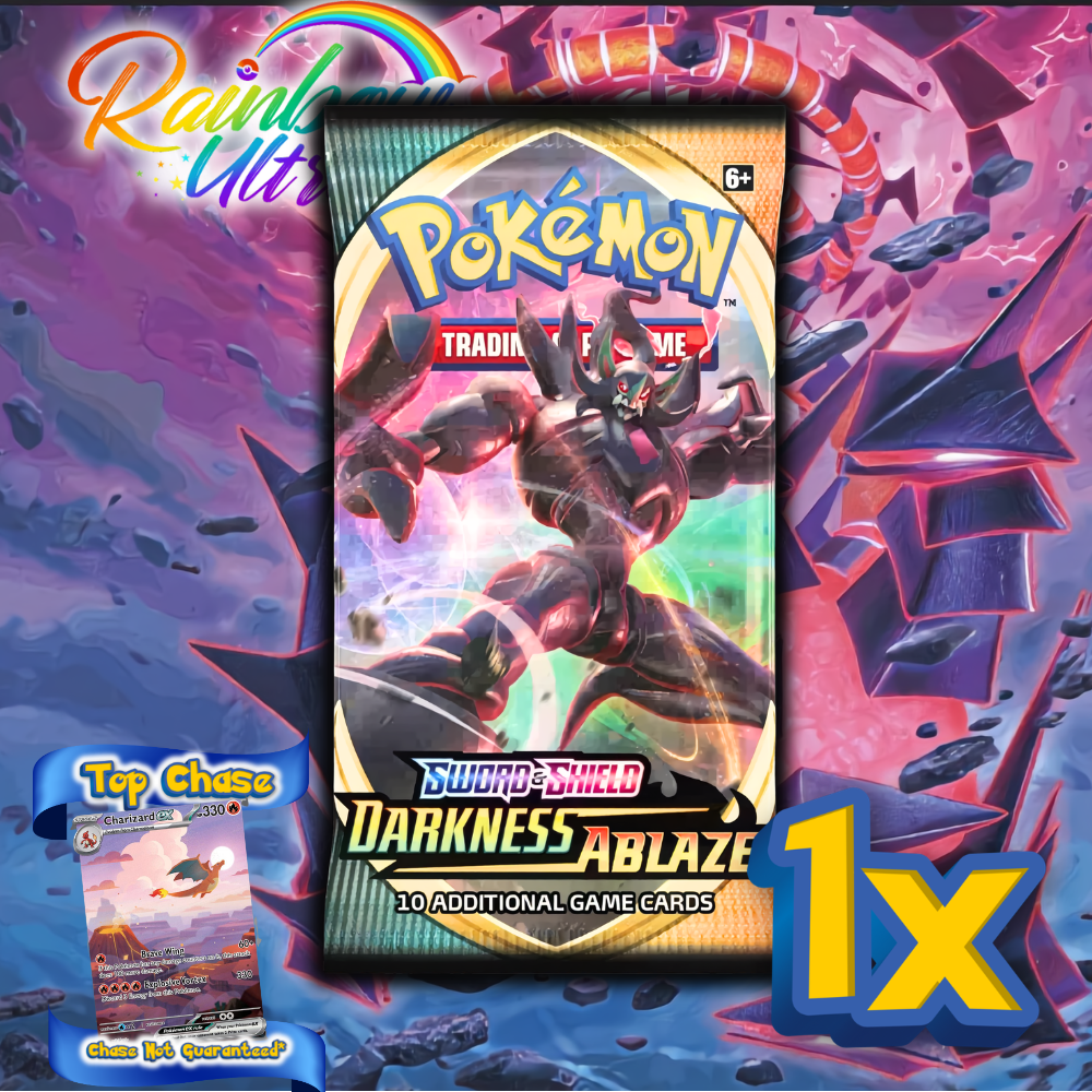 Darkness Ablaze Booster Pack | Pokemon Trading Card Game | SWSH03: Darkness Ablaze Brand: POKEMON