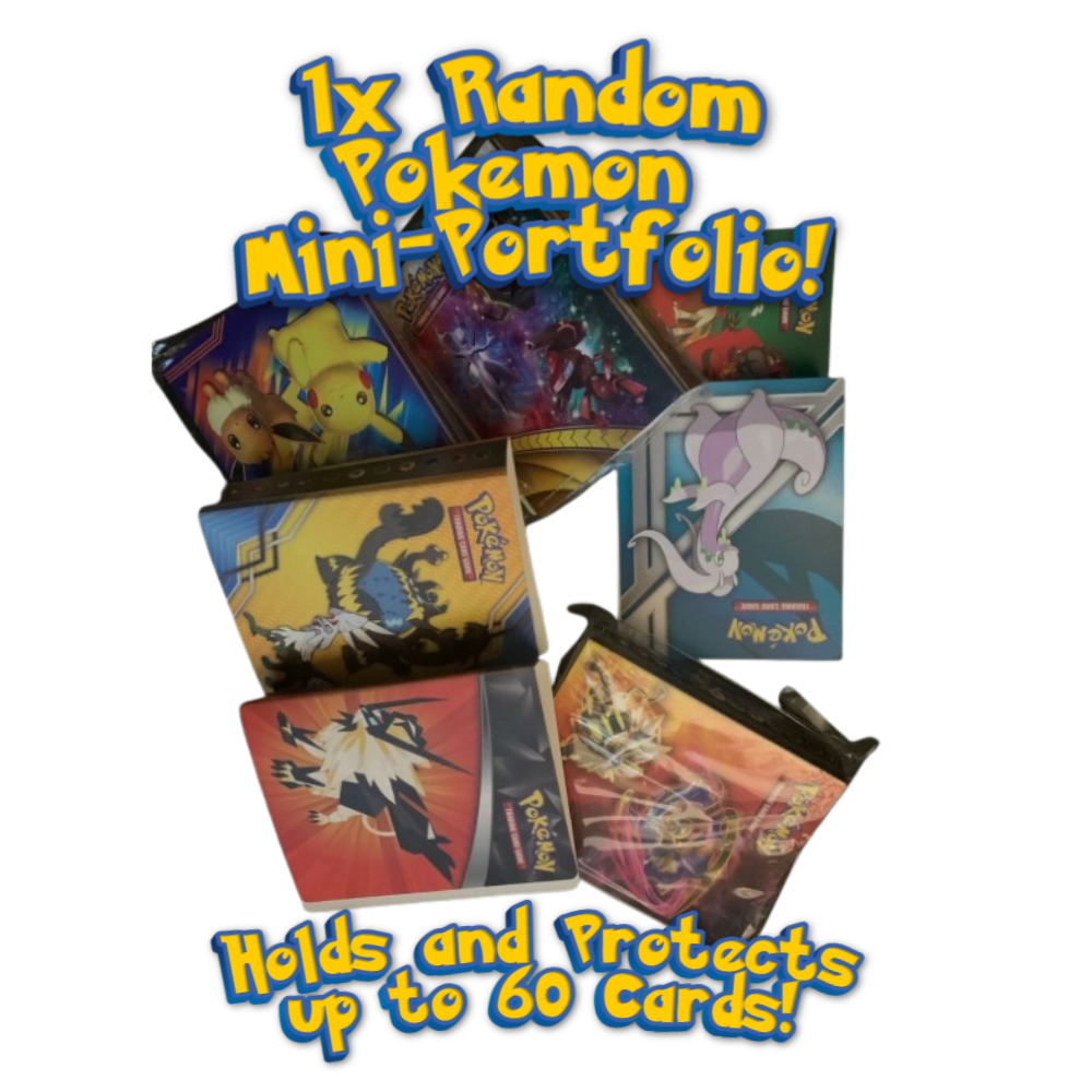Pokemon Mini-Portfolios | Protect your Pokemon Cards | Great Gift For Kids