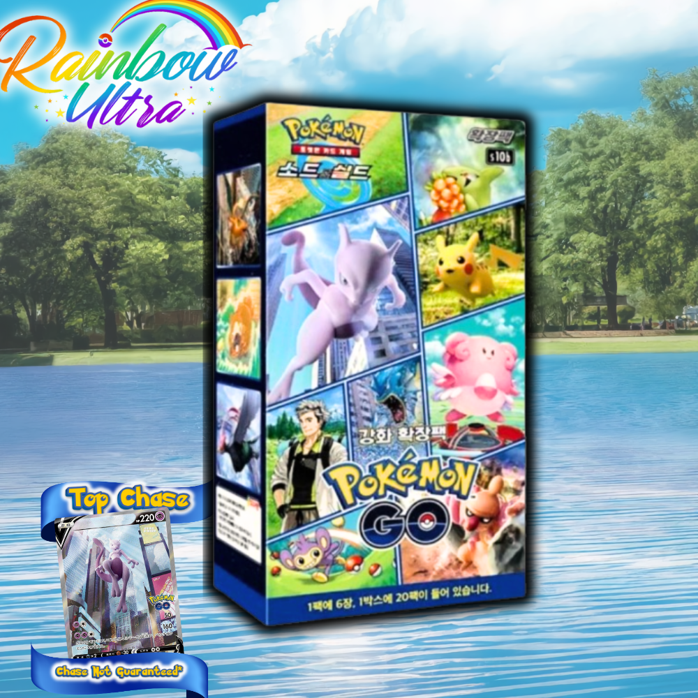 Pokemon Card POKEMON GO Sword & Shield Booster Box s10b Korean
