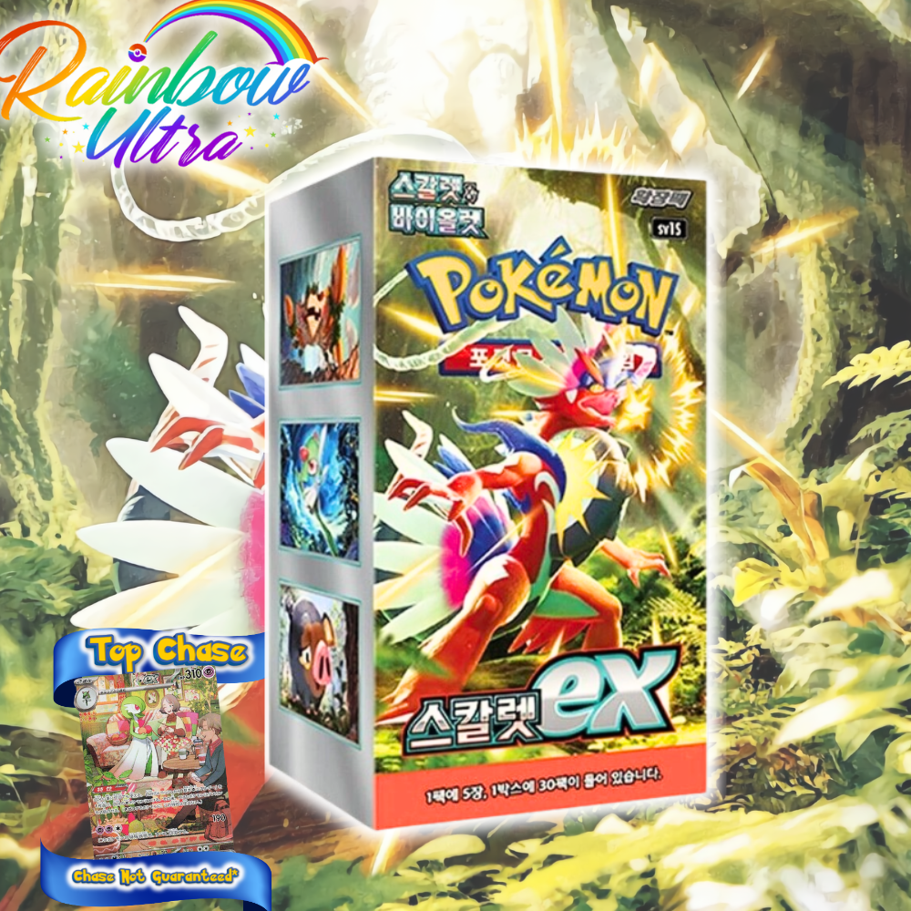 Pokemon Card Scarlet & Violet sv1S Scarlet ex Booster Box- KOREAN