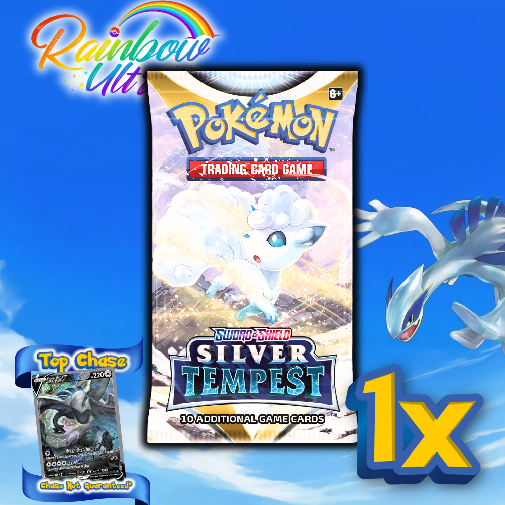 Silver Tempest Booster Pack | Pokemon Trading Card Game | SWSH12: Silver Tempest Brand: POKEMON